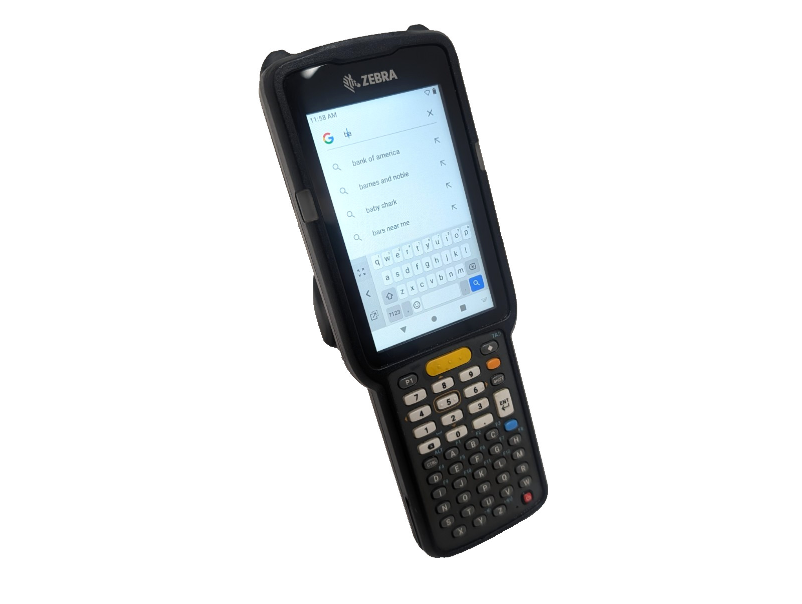 Zebra MC330L Android Mobile Computer Barcode Scanner & 4-Slot charger