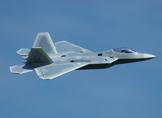RC Jet EDF F-22 Raptor Twin 40mm EDF PNF 702mm EPO Foam 4S Electric RC Aircraft
