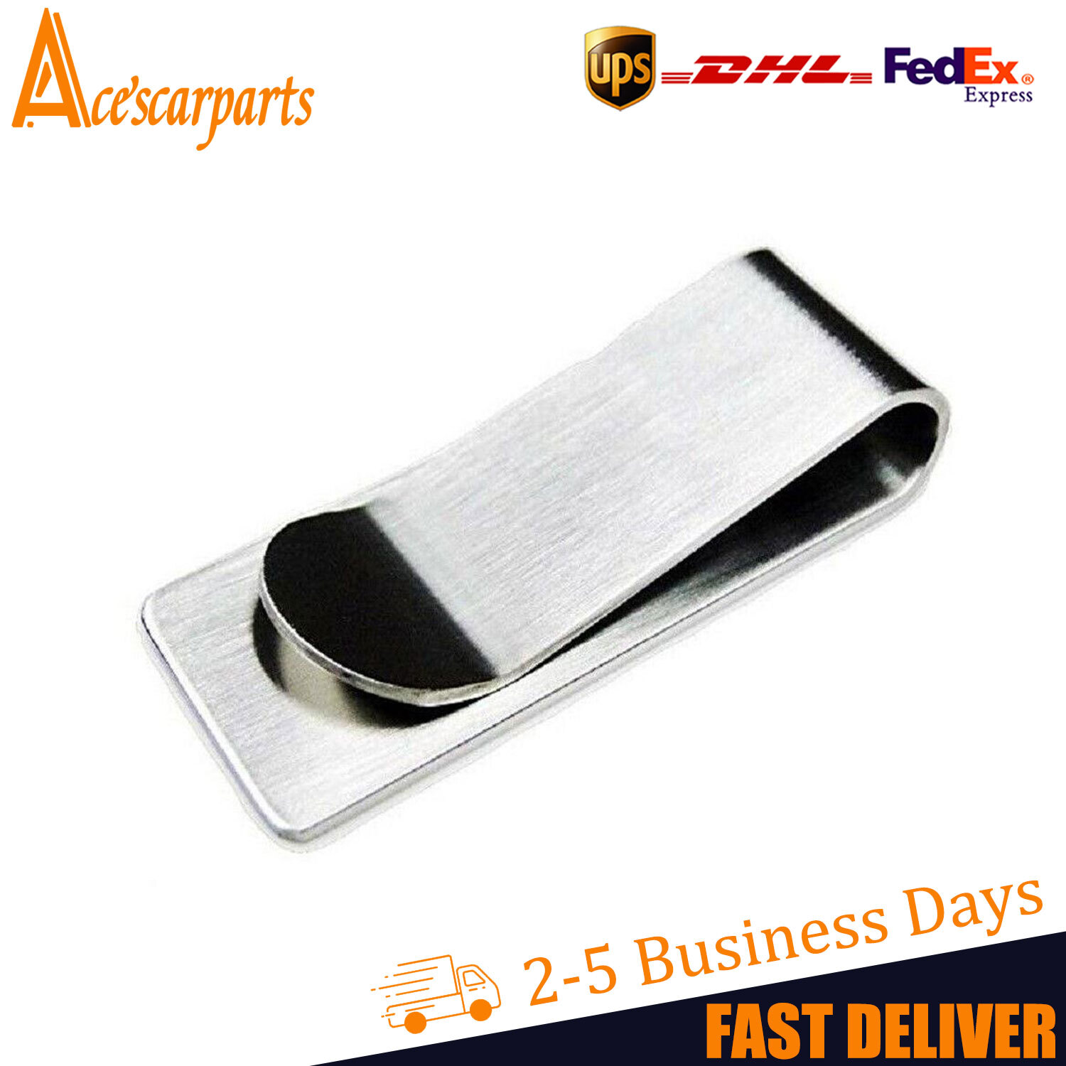 Stainless Steel Money Clip Gift Credit Card Holder Favour Pocket Holder Wallet