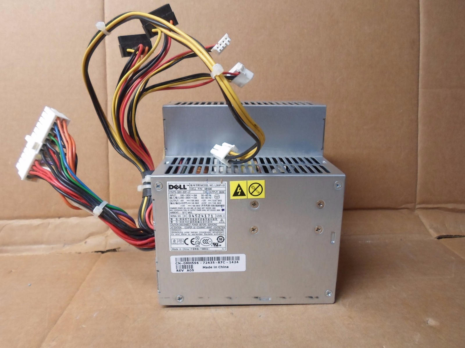 DELL OPTIPLEX 745 740 755 360 Desktop X9072 0NH429 0MH596 P9550 Power Supply