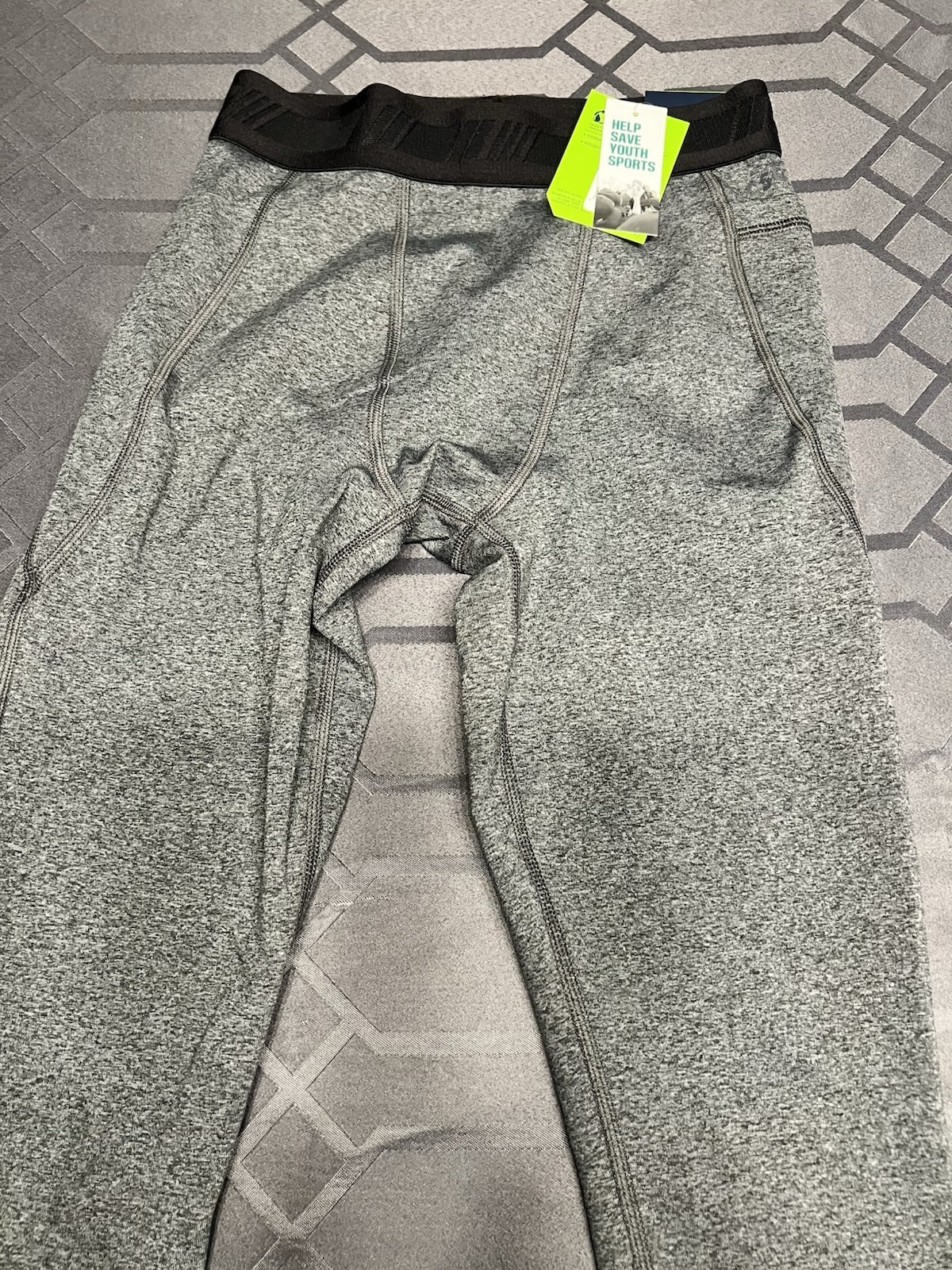 Cold Weather Compression Tight Men’s Small DSG Heather Gray New