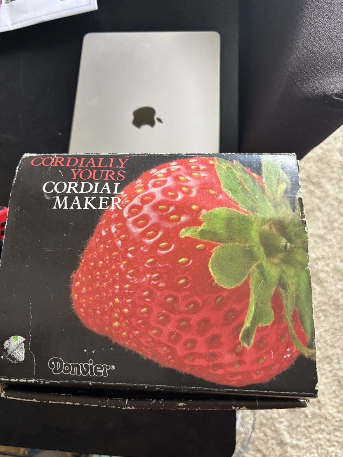 Vintage Donvier Cordially Yours Cordial Maker.