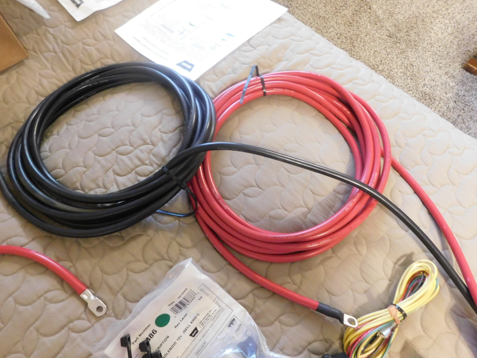 Warn Quick Connector Wiring Kit for Rear of Vehicle 24 ft. Length Kit