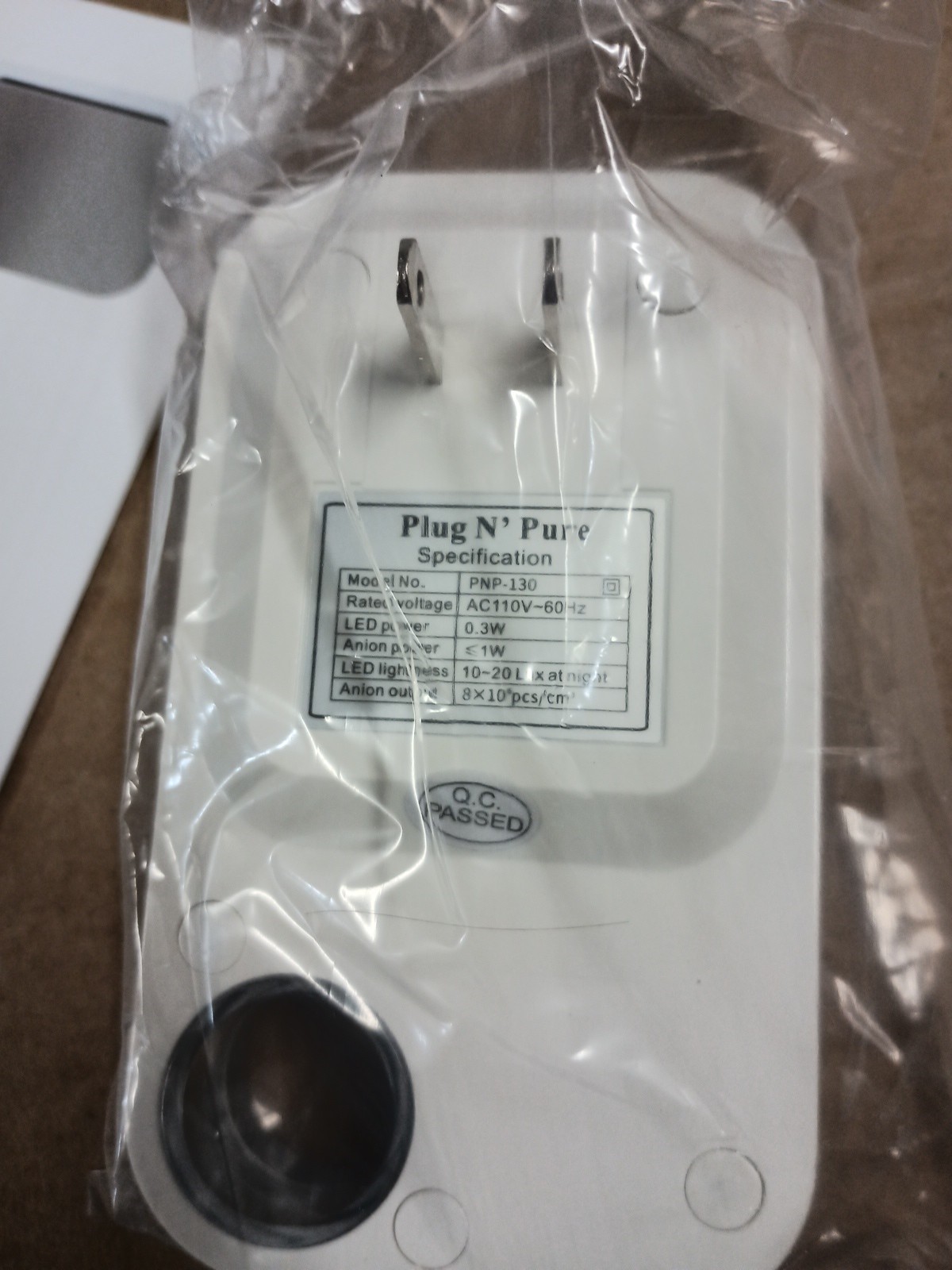 BreatheGreen Plug N’ Pure PNP-130 Eliminate Dusty Smoky or Smog Filled Air