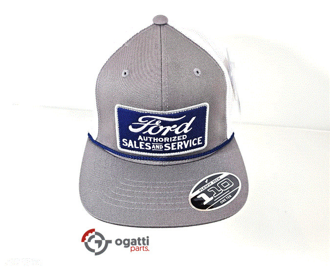 Genuine Ford Parts Vintage Bottle Cap Slide BLUE WEISH Hat FD24935985