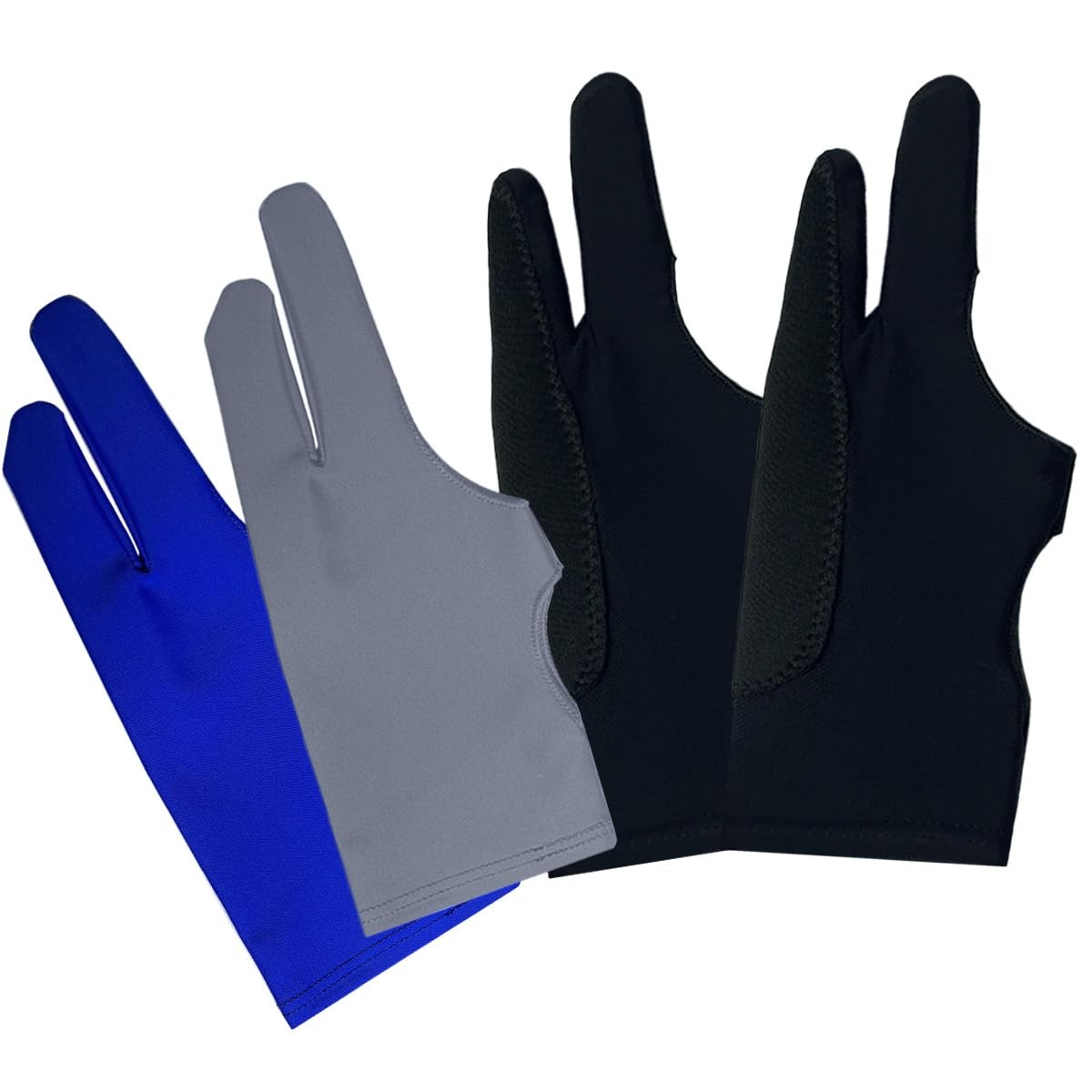 Gzingen 4 Pack Digital Drawing Glove, with 2 Pack 3-Layers Palm Rejection Glo...