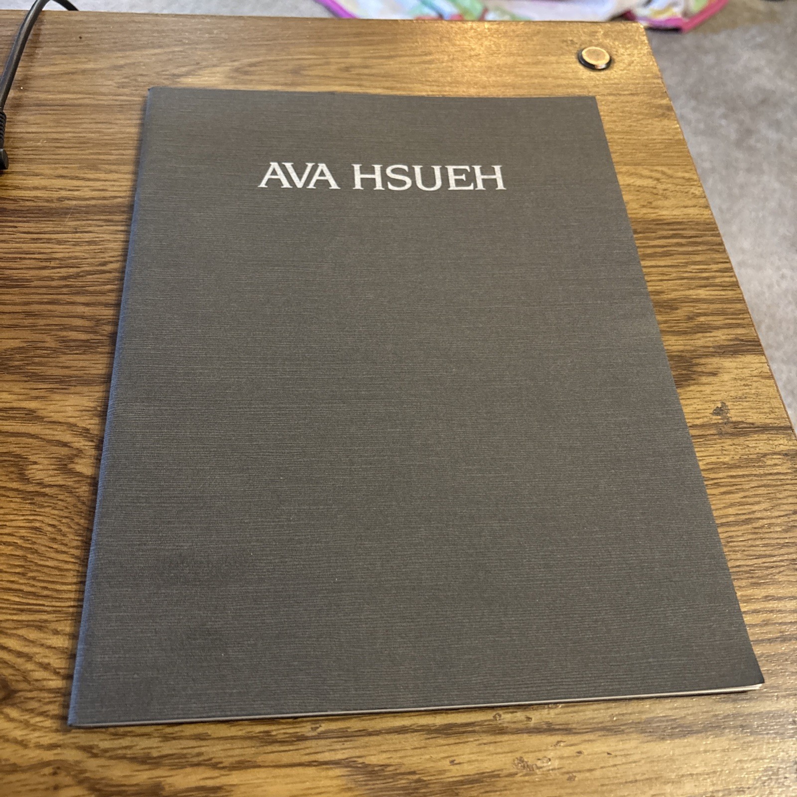 AVA Hsueh Fall 1990 L'Ultima Santa Monica Art Exhibit Catalog