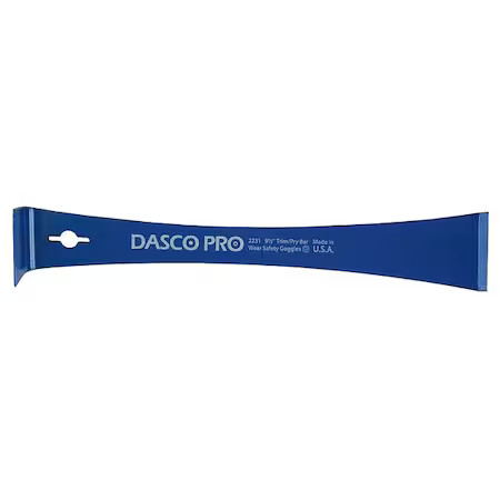 Dasco Pro 2231-0 Pry Bars, Flat Pry Bar, 9-1/2 In. L