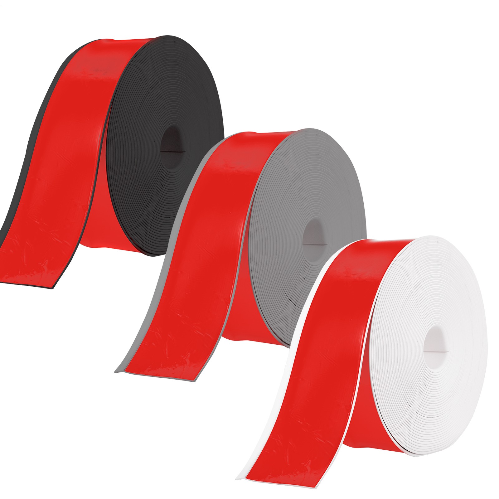 Vinyl Wall Base Baseboard Molding Trim 4"x 60FT Flexible Self Adhesive