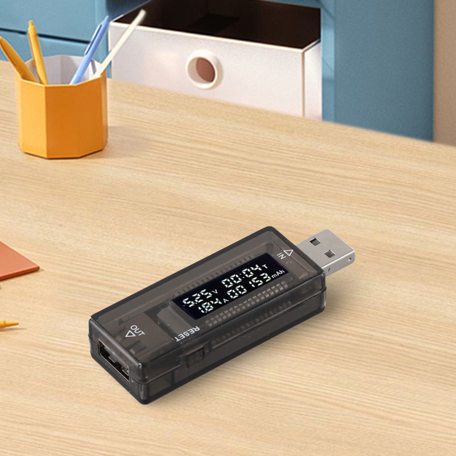 Durable USB Detector LCD LCD Display Power Capacity Tester Multimeter