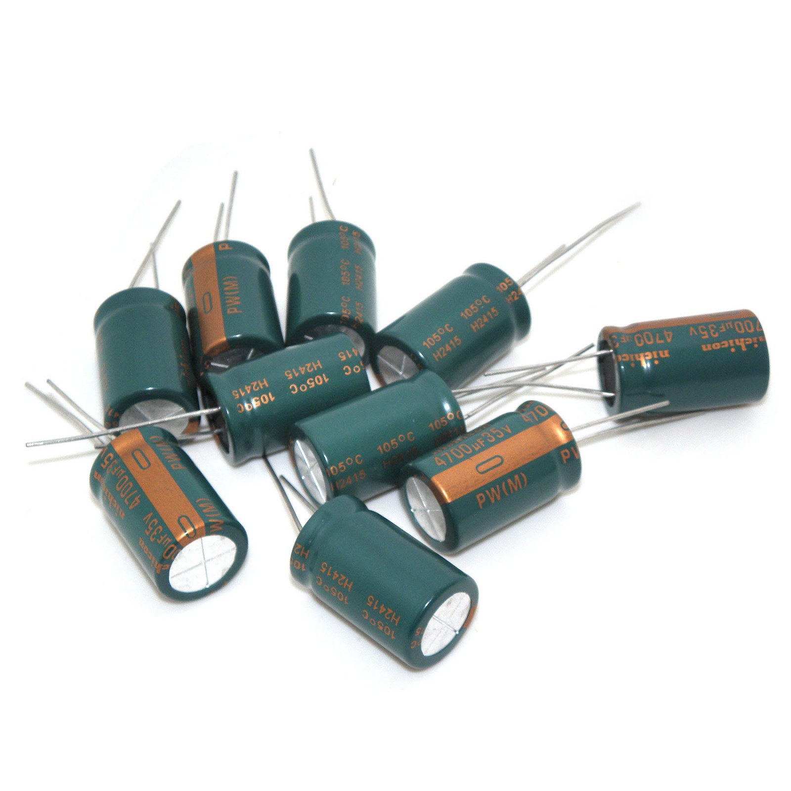 10PCS 35V 4700UF Electrolytic capacitor 4700UF/35V 18*25 mm