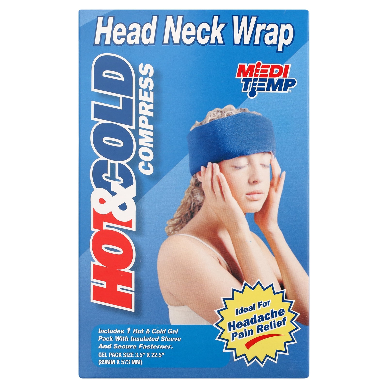 Medi-Temp Head-Neck Hot & Cold Reusable Compress Pad,NEW PRODUCT EXPLOSION