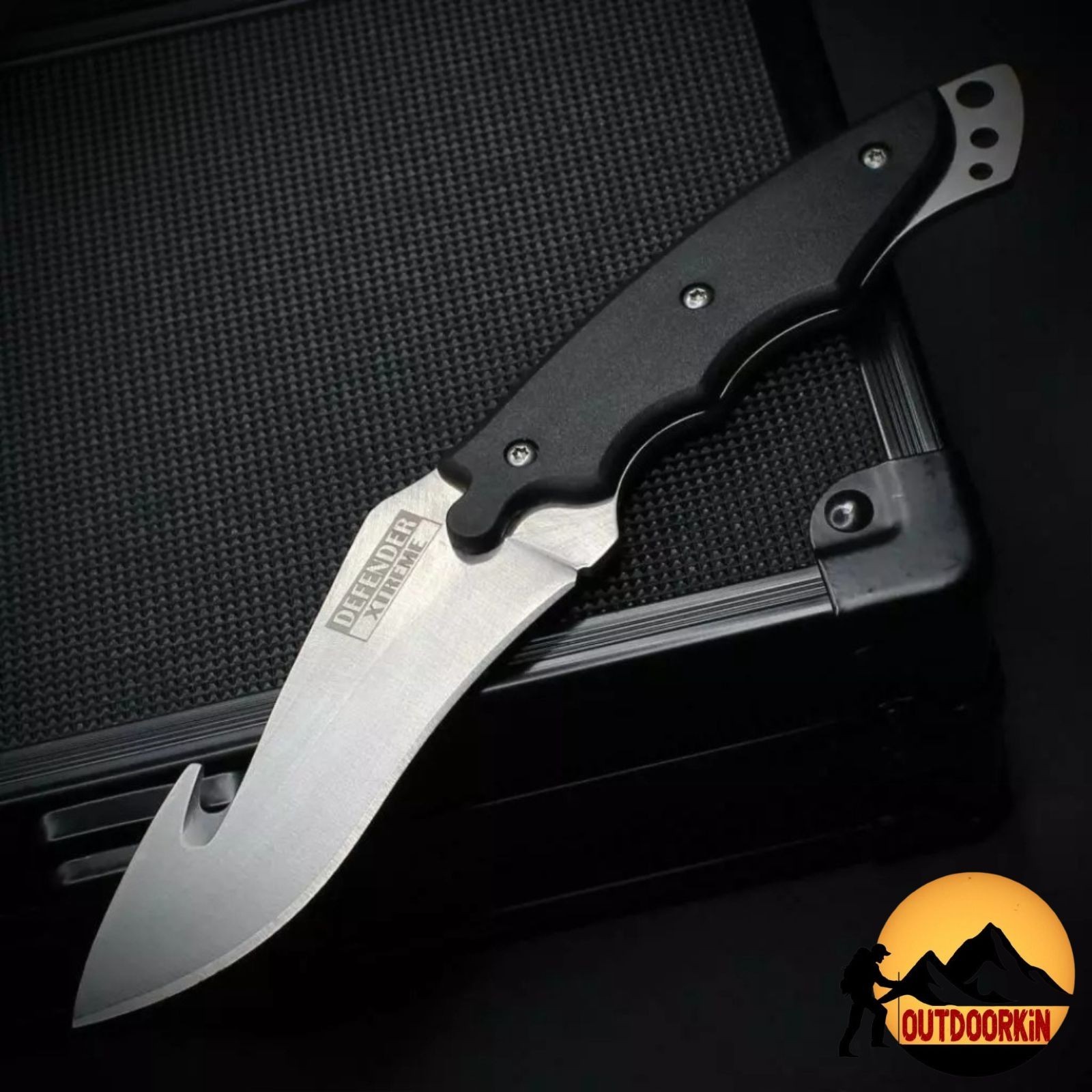 6" Full Tang Field Processing Tool Compact Tool + Sheath