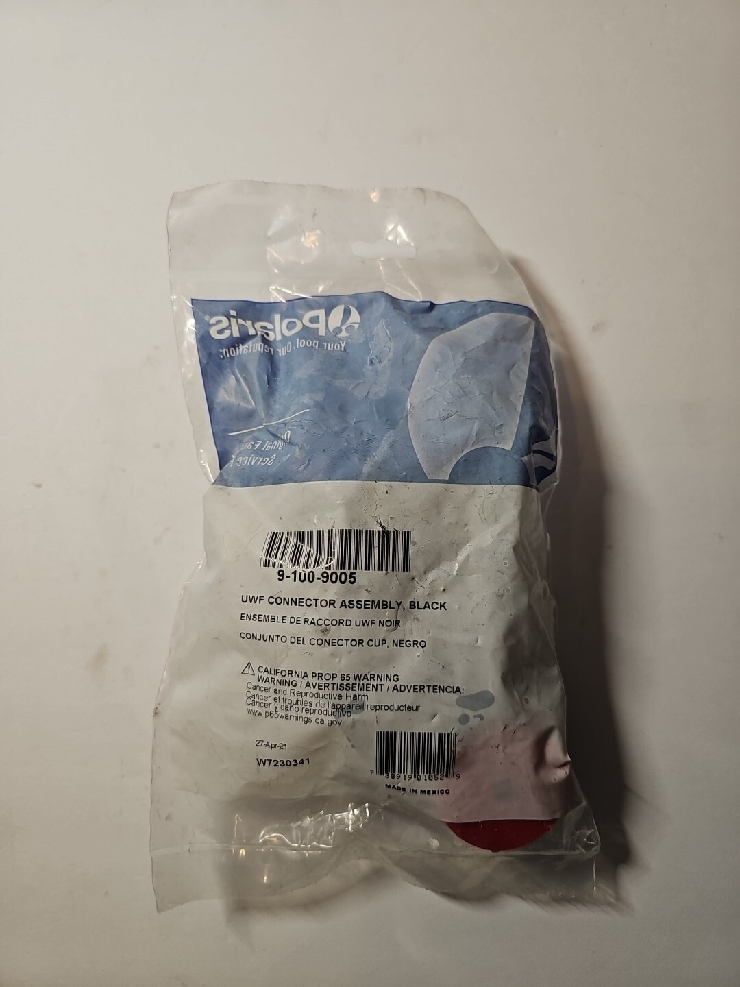 Polaris 180 280 380 Black UWF Wall Connector Pool Cleaner Part 9-100-9005