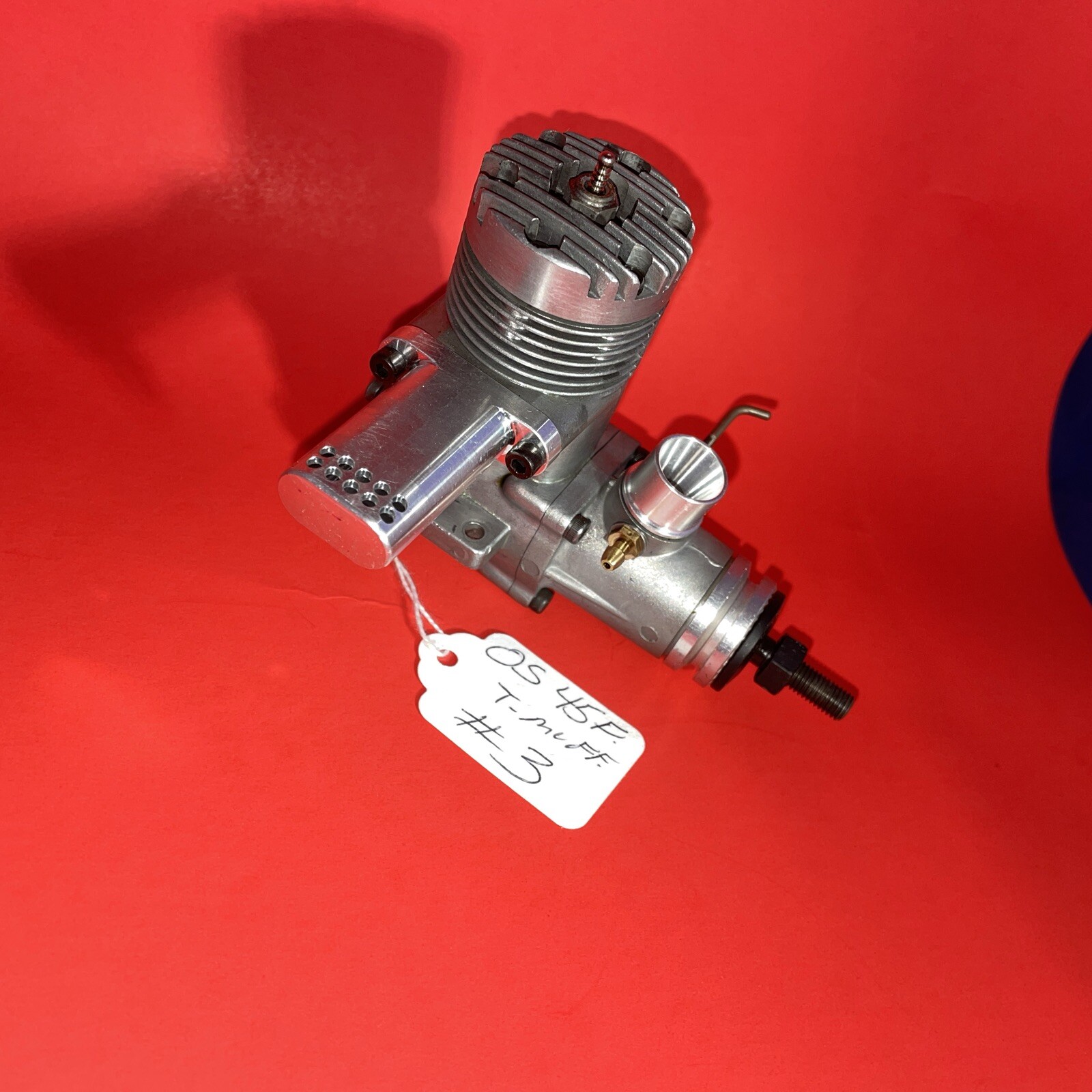 OS 45F C/L ENGINE COMPLETE WITH T-MUFFLER #3