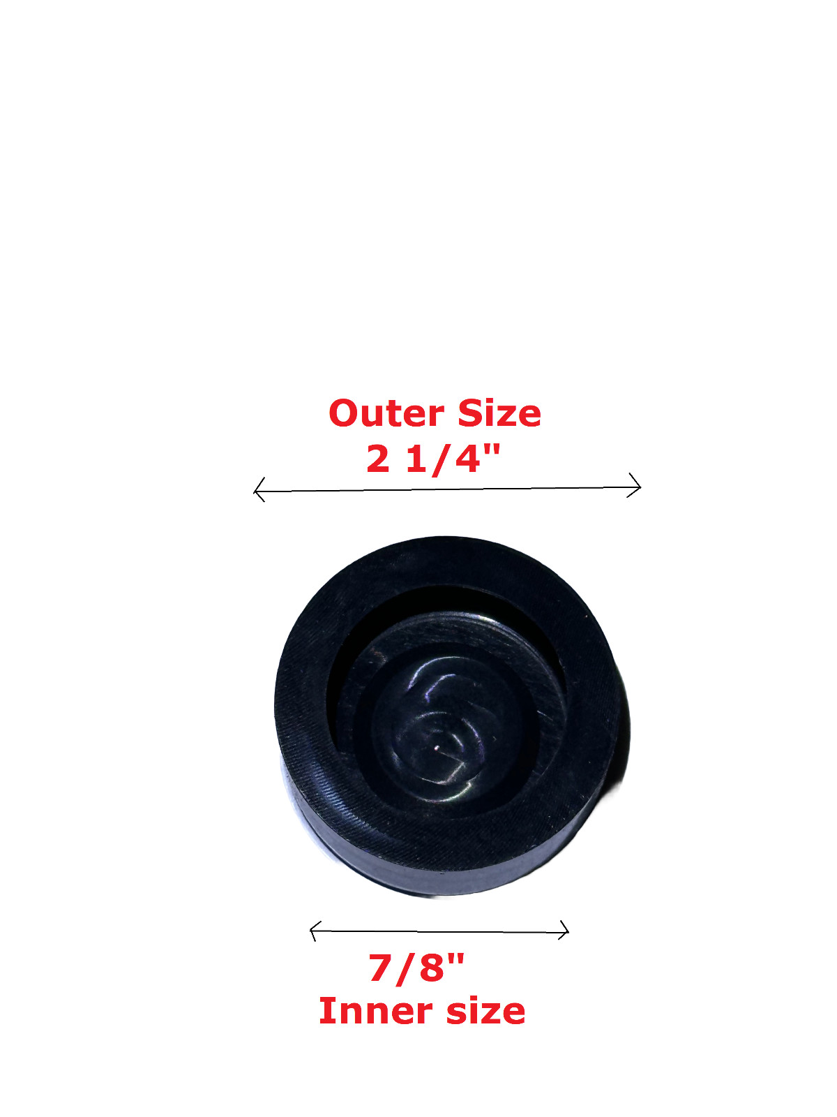 VEE Black Rubber Boot Replacement for Push Button Control Station