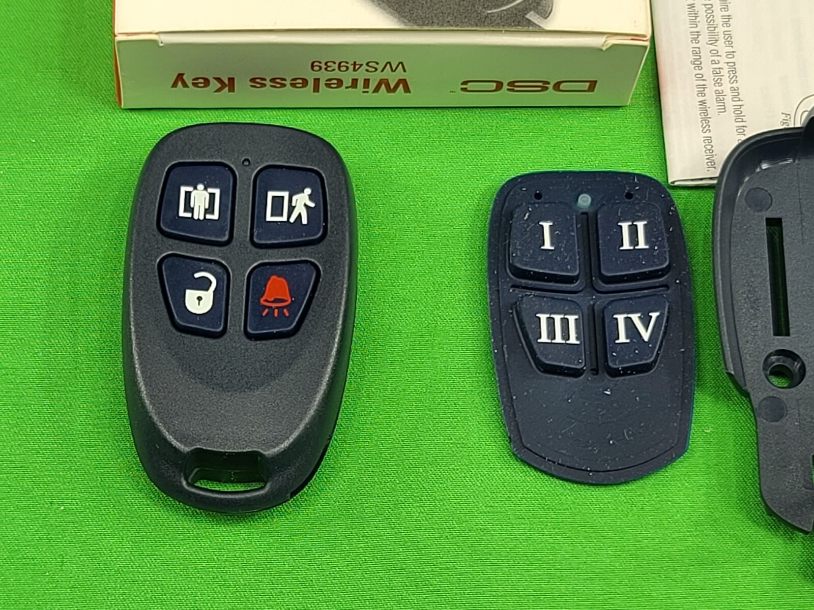 DSC WS4939-ADT 4-Button Wireless Key-Fob