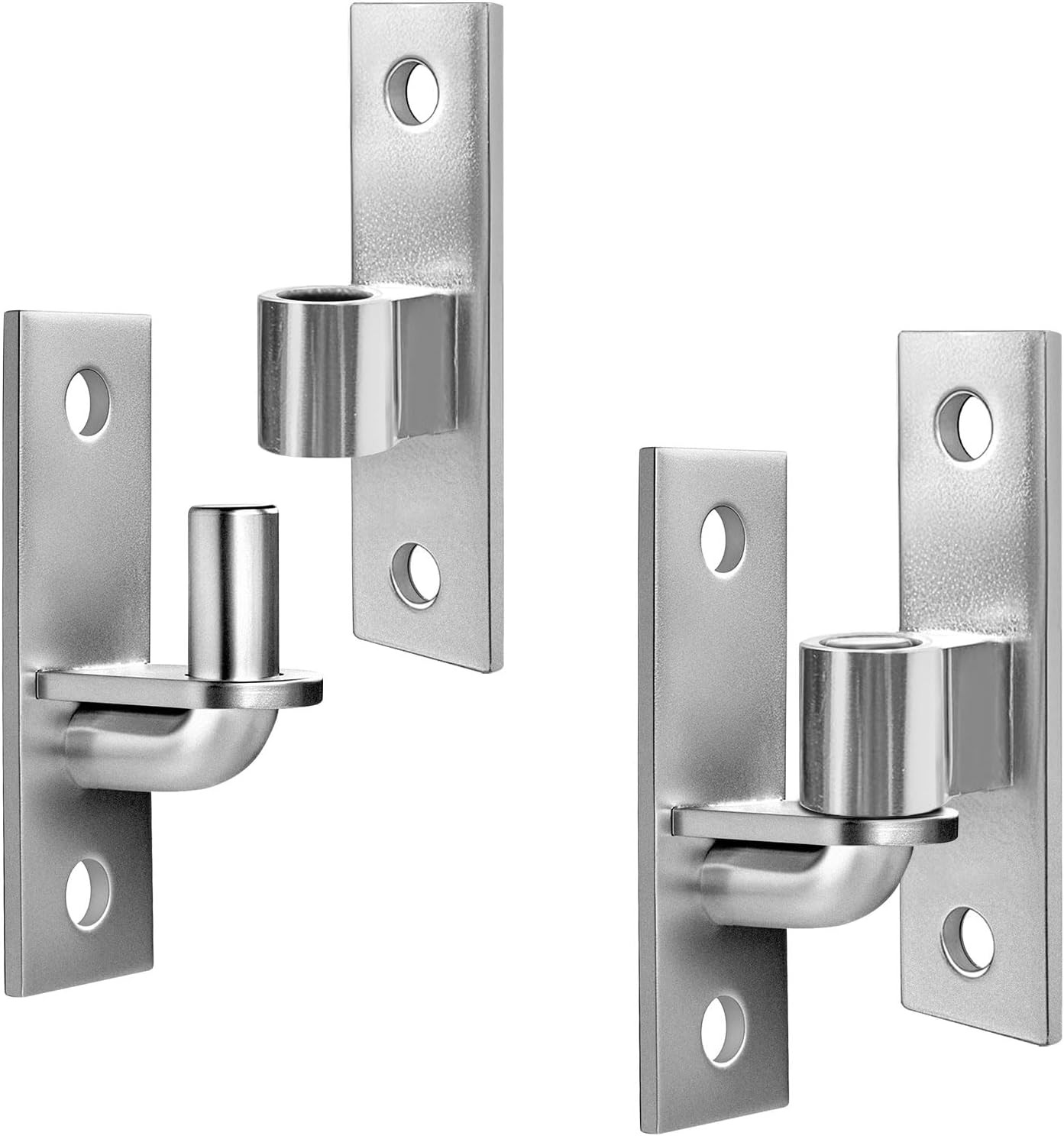 Wall Mount Gate Hinges with 5/8 Hinge Pin,Gate Hinges Heavy Duty for Pack(4pcs)