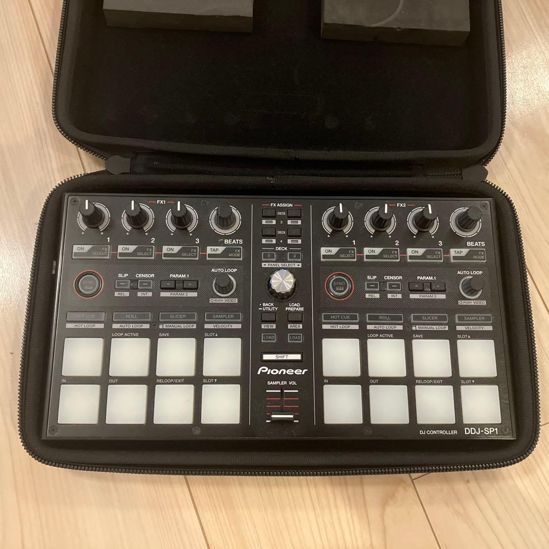 Pioneer DJ DDJ-SP1 Serato DJ Sub Controller Performance Pads FX w/ Case Tested