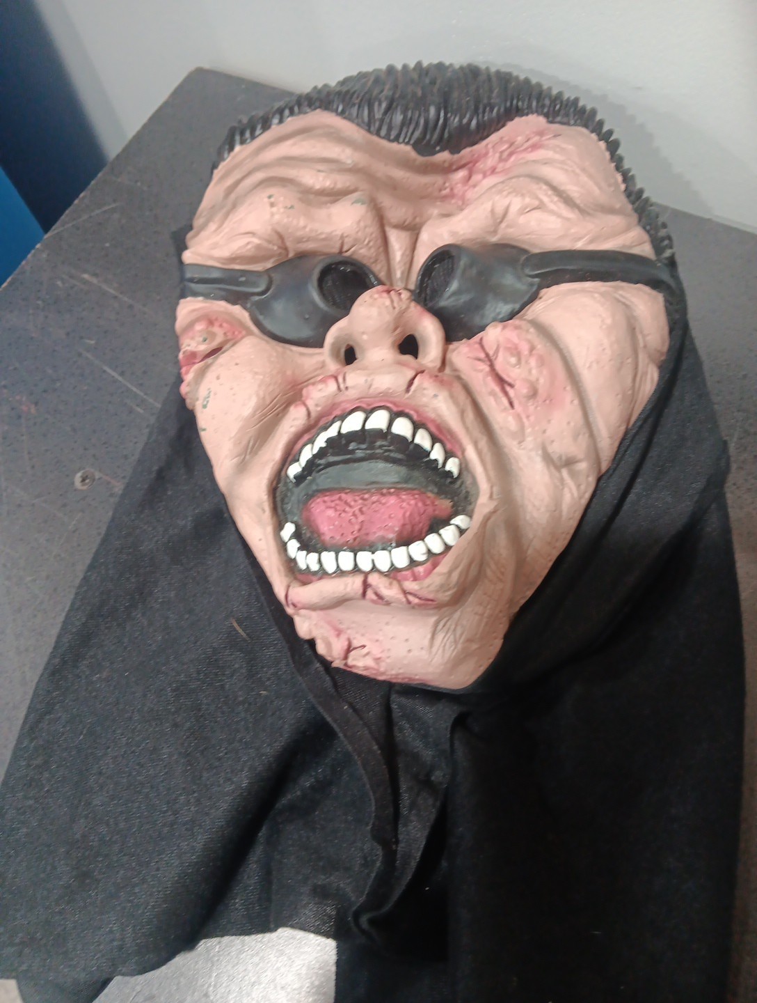 Rare Hooded Mad Man Mask
