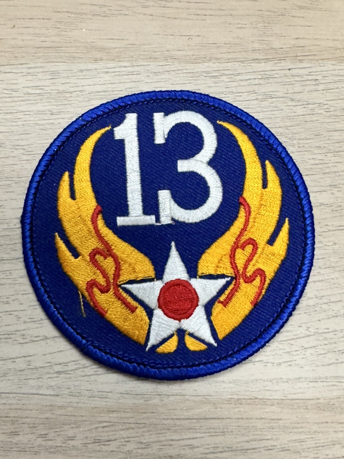 USAF 13th Air Force Sew On / Iron On Patch