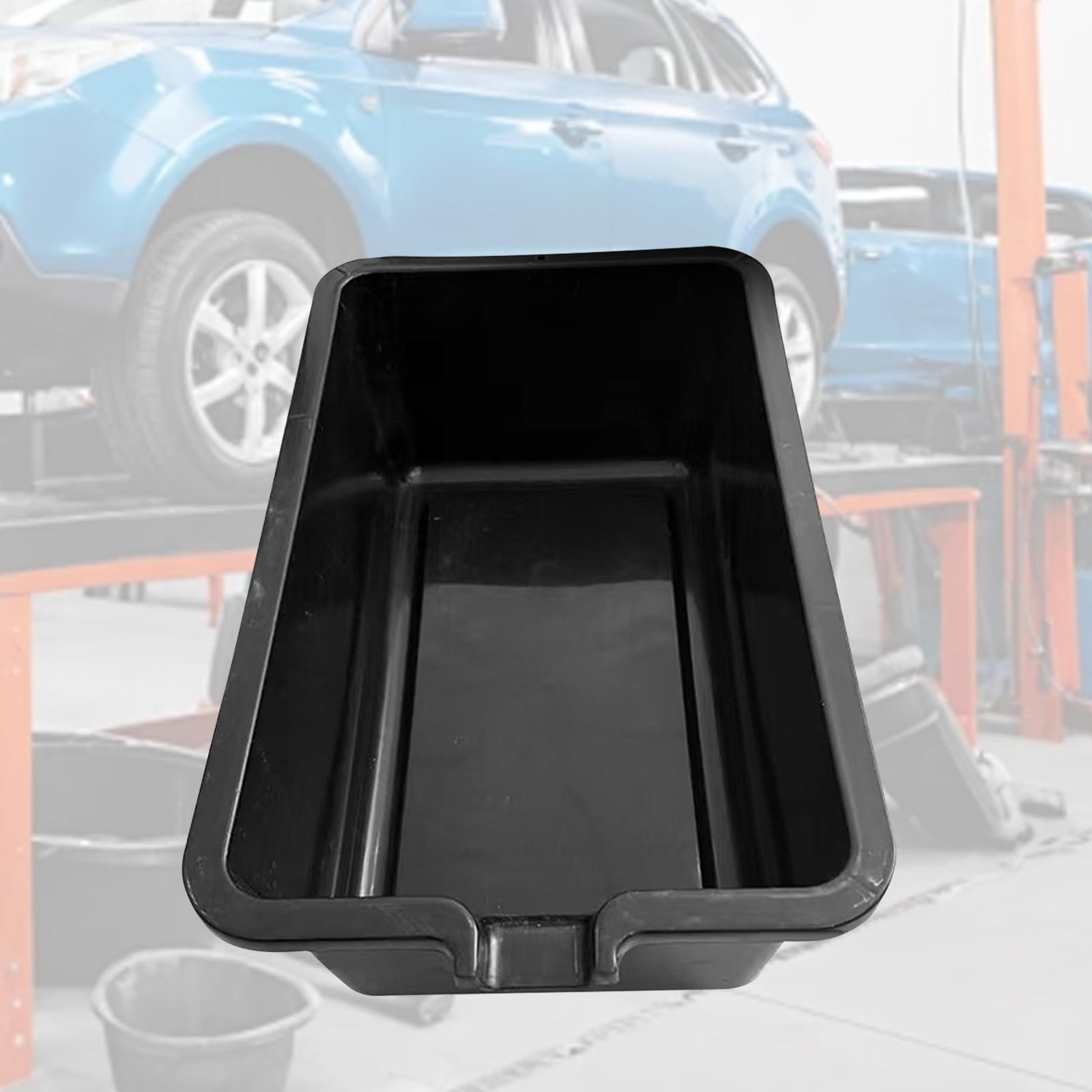 Car Oil Drain Pan 6L Lightweight Holder for Repairing Truck Automotive