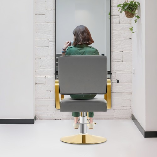 360° Salon Chair Hair Stylist Barber Chair Hair Salon Barber Chair Adjustable