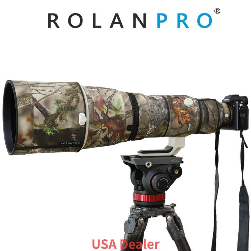 Open ROLANPRO Lens Cover for Sony FE 600mm F4 GM OSS Rain Coat Protective Case