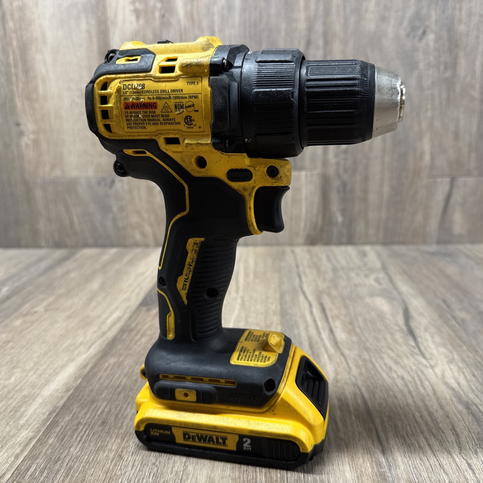 DeWalt DCD708 Cordless Drill Driver W/ Battery And Charger