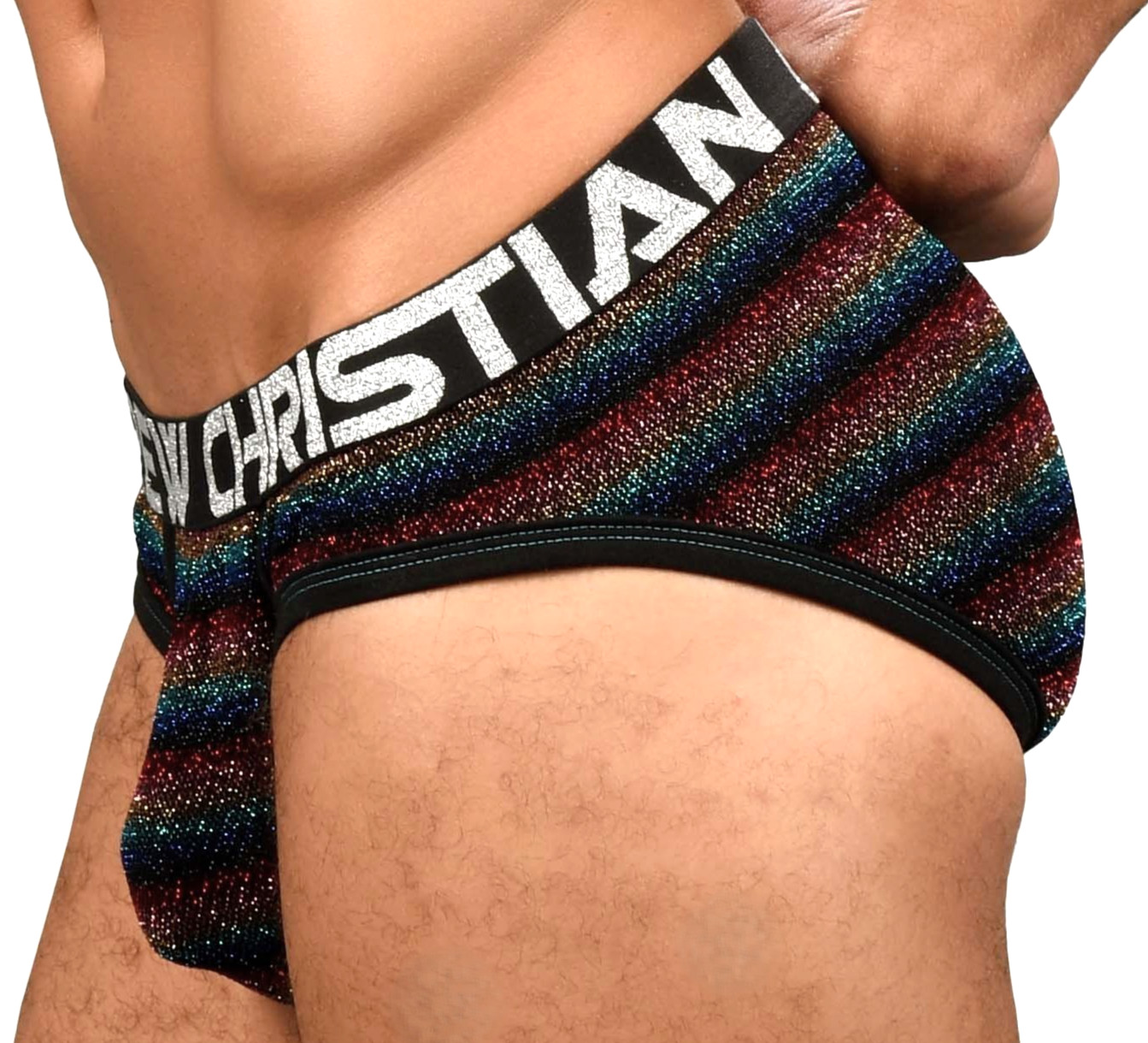 Andrew Christian Disco Brief - 91368 - Multicolored - Medium & Large