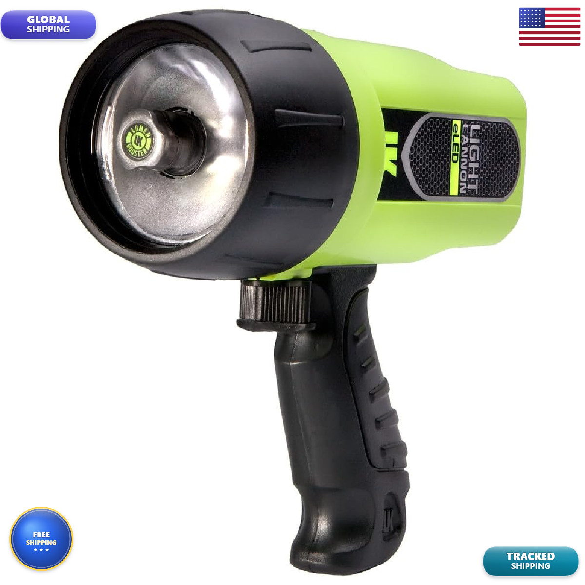 Underwater Kinetics Light Cannon Eled L1 Pistol Grip Safety Yellow