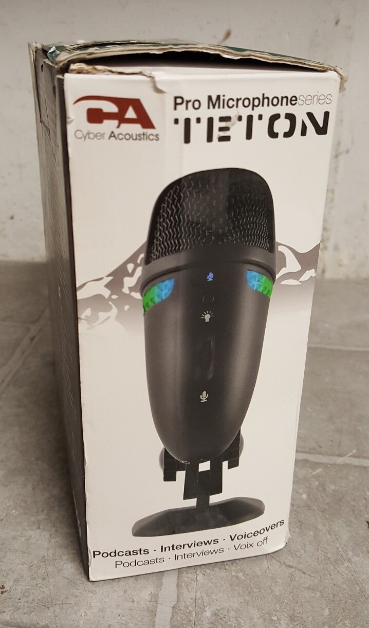 Cyber Acoustics Teton USB Microphone (CVL-2009)