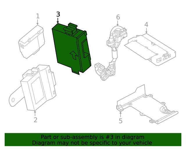 Genuine Mazda Body Control Module BCYA-67-560K