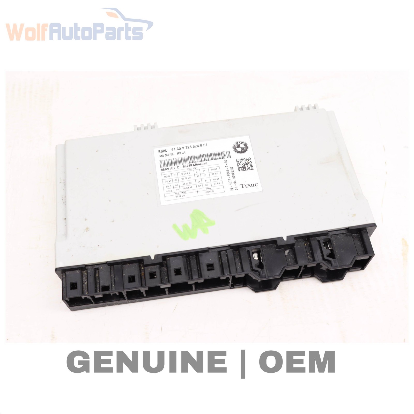 2010-2015 BMW 750LI - Front SEAT Control Module 9225624