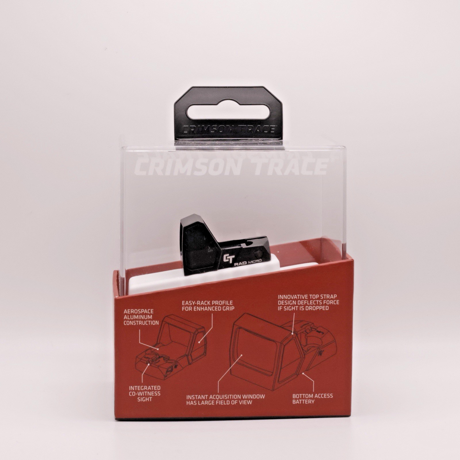 CRIMSON TRACE CT RAD™ Micro Green Dot Sight – 5 MOA