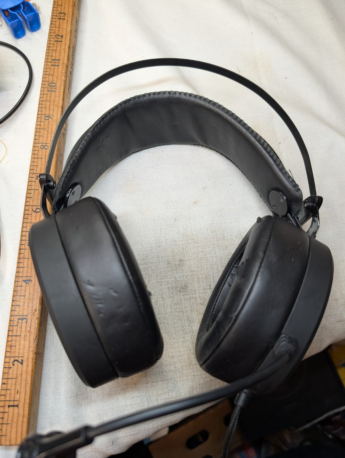 NUBWO N7 Black Headband Gaming Headset - Functional 60" Cord See Pics