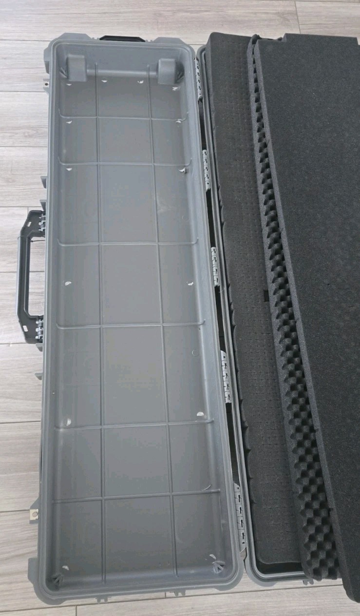 Eylar Protective Hard Case - Large Tactical Rifle/Equipment Case - Gray