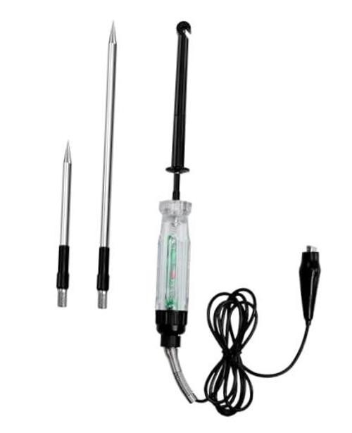 ALLOSUN Automotive Wire Piercing DC Voltage Circuit 6V / 12V Hook Probe Tester