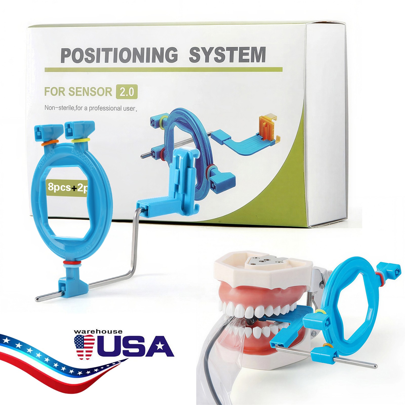 10Pack Dental Ray Positioner Digital Xray Sensor Holder Film Positioning System