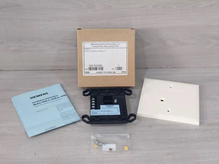 New Set Of 2 Seimens HTRI-R Addressable Relay Module Fire Safety