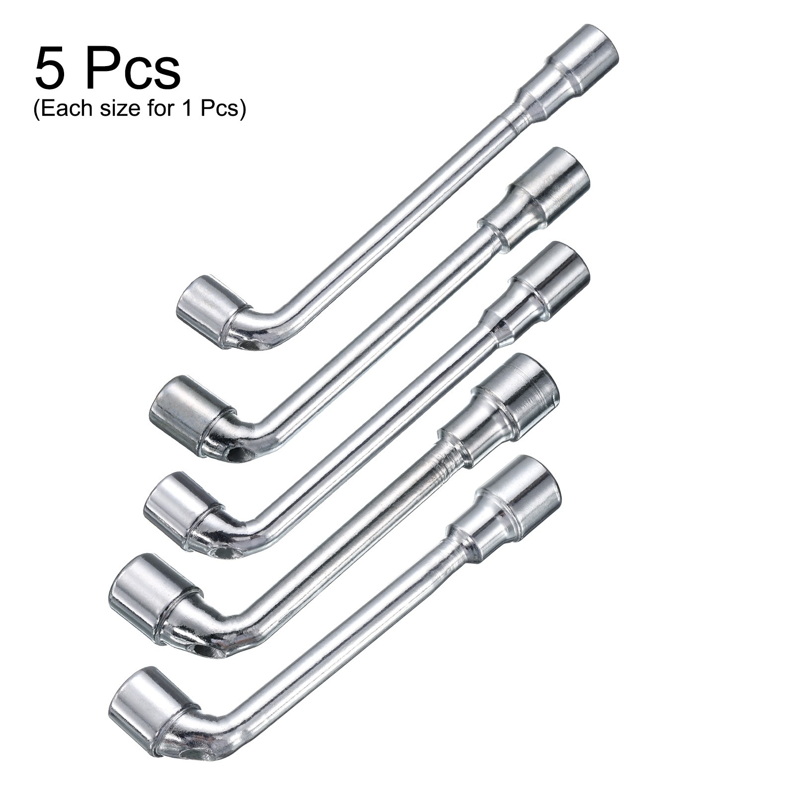 l Shaped Angled Hex Socket Wrench 8/9/10/11/12mm Double Ended Socket Spanner,