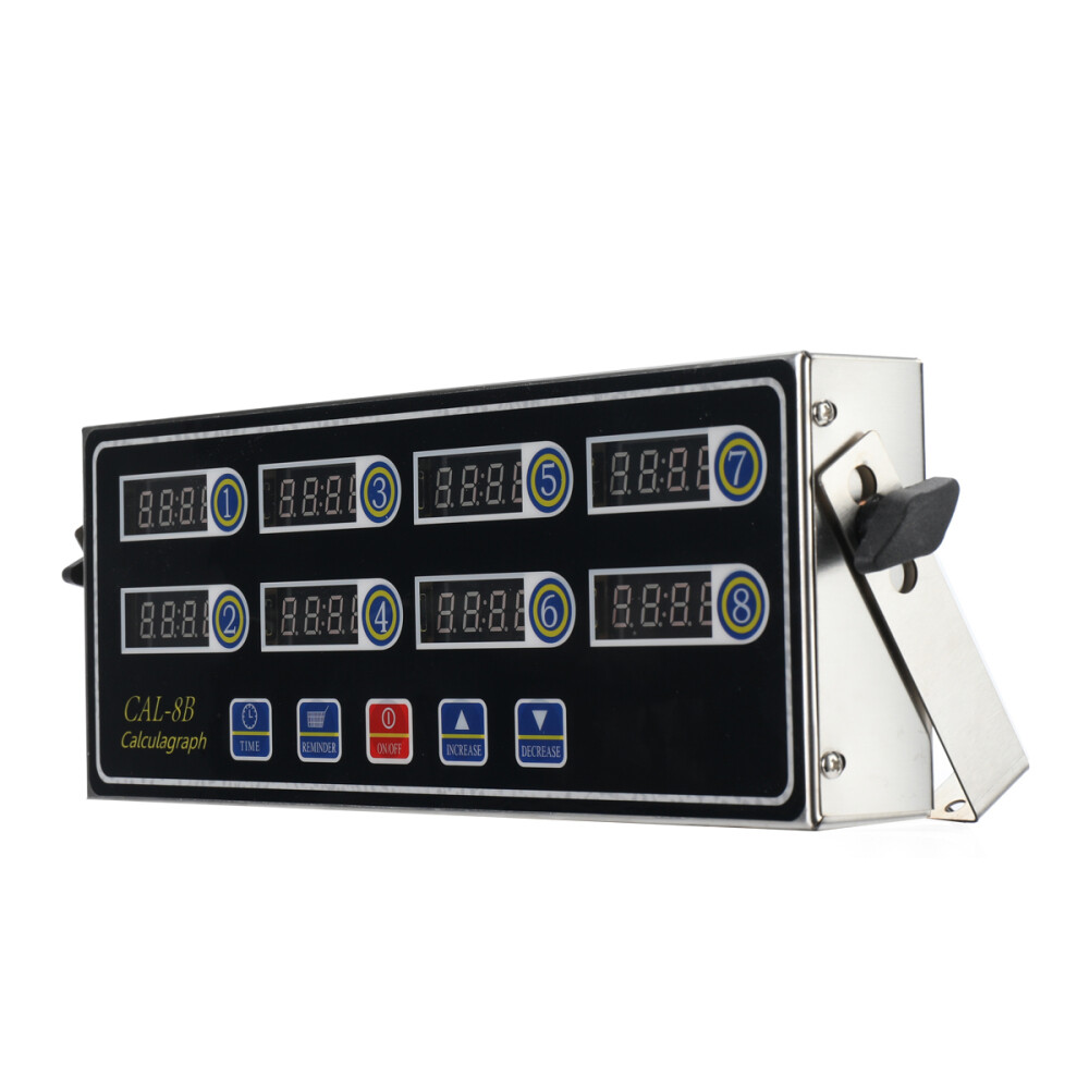 8 Channel Digital Kitchen Timer Deep Fryer Timer Food Cooking Digital Timer