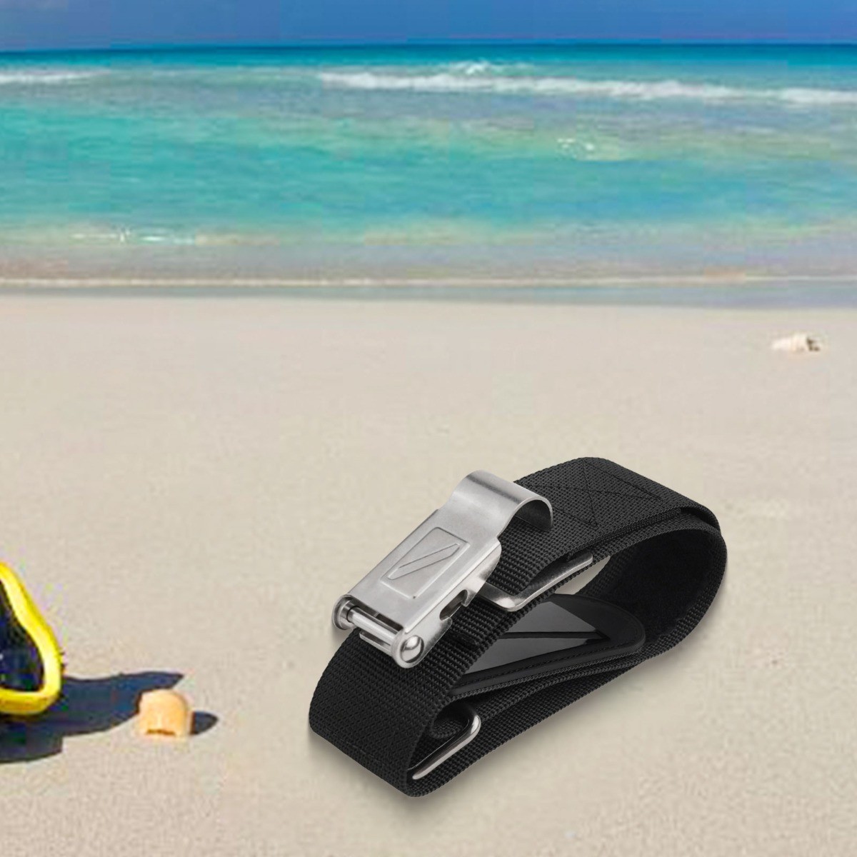 Scuba Diving Tank Band Cylinder Cam Strap + Quick Release Buckle & Anti-Slip Pad