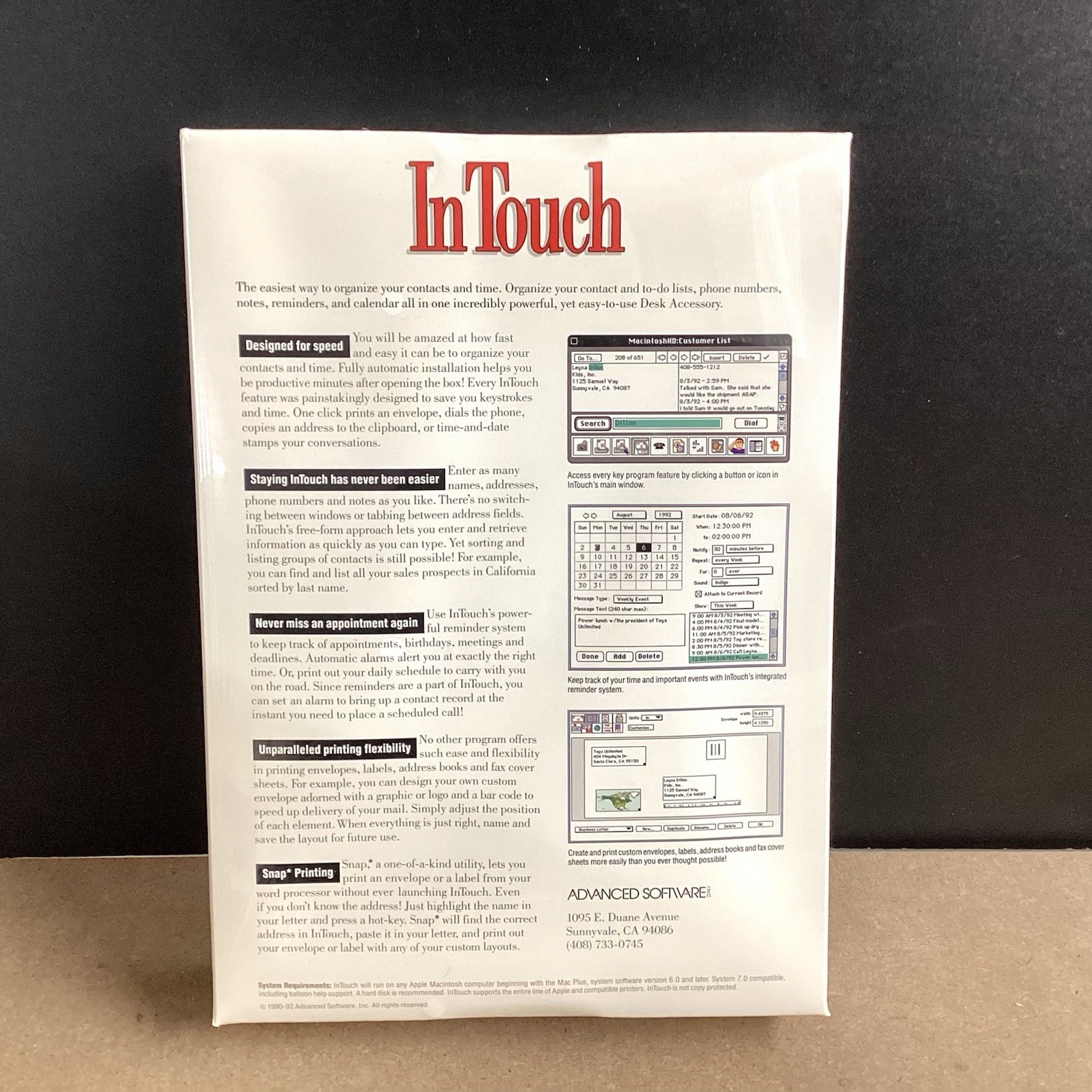 In Touch Advance Software Factory Sealed
