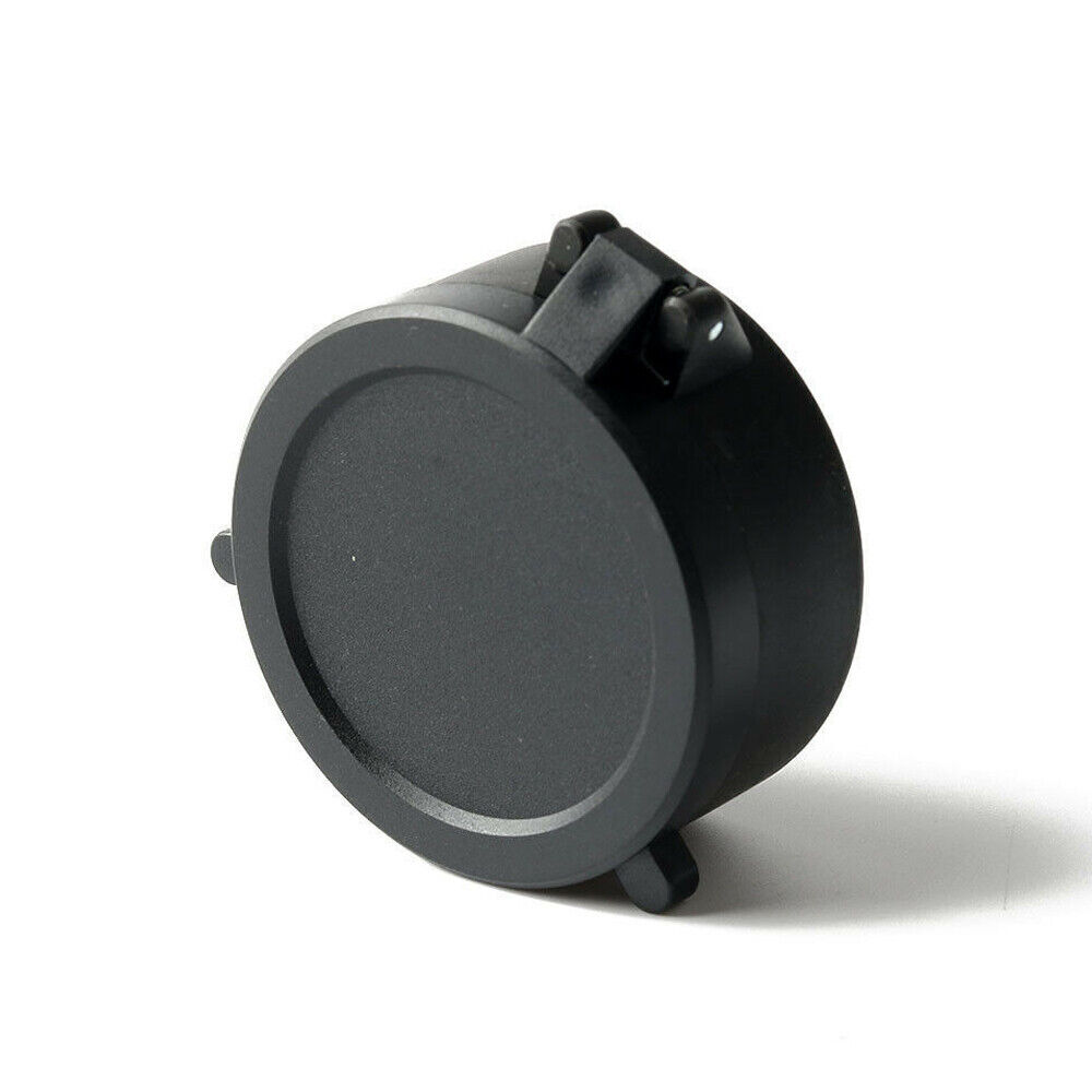 2x For Caliber Flip Up Scope Covers Rifle Scope Protect Objective Cap Lens Cover