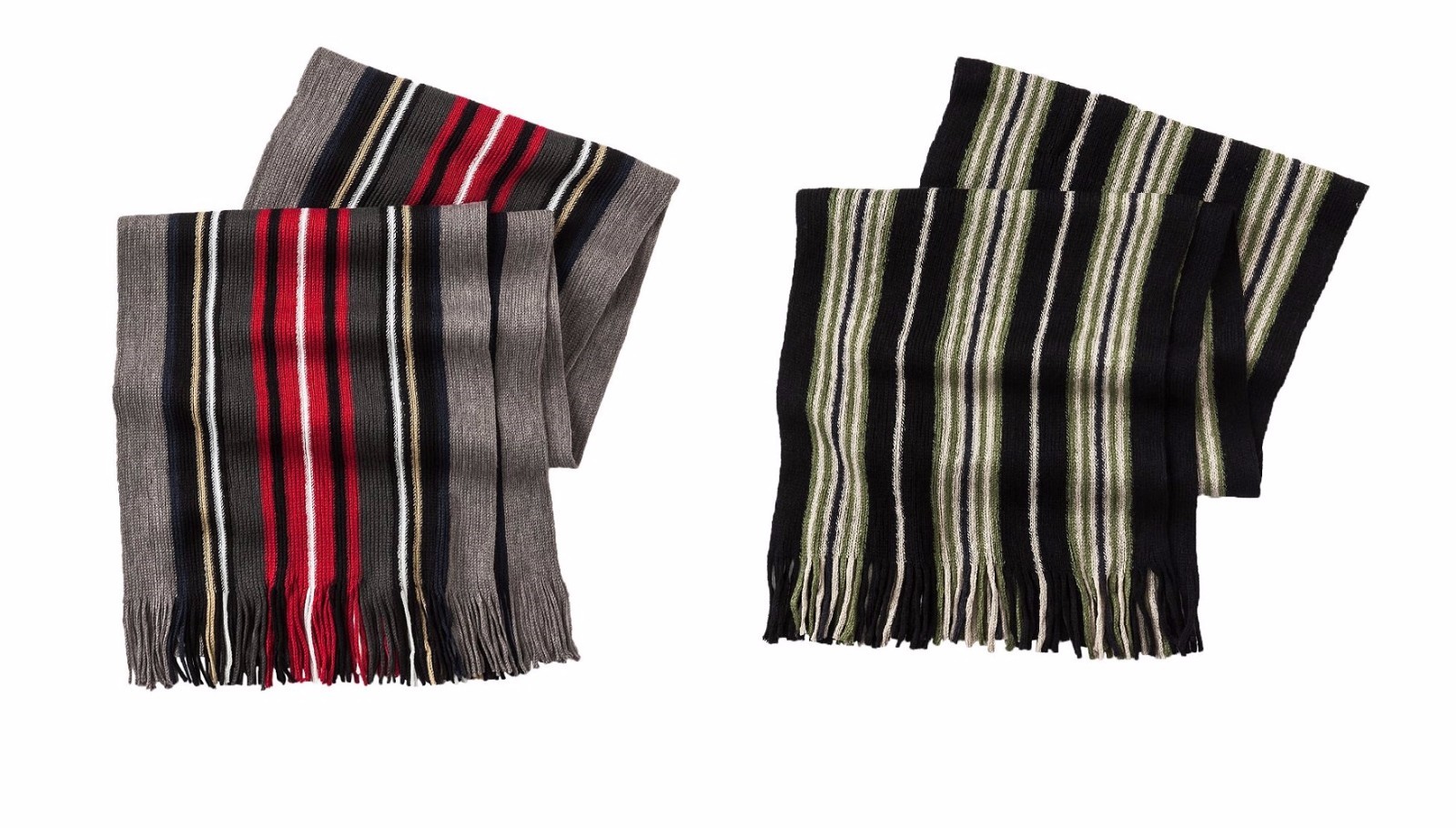 Mens Van Heusen Acrylic Scarf With Fringed Ends ~ Pick Your Color ~ NWT