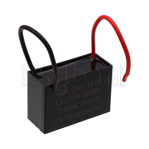 CBB61 450V VAC 4.5uf Ceiling Fan Motor Run Capacitor