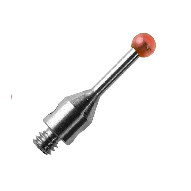 CMM Probe M2*D2.5*L10mm 2.5mm Ruby Ball Tip Stainless Steel Stem for A-5000-7803