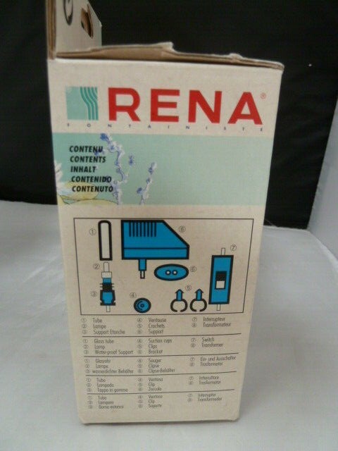 RENA LIGHT MINI SPOT HALOGEN SPOTLIGHT AQUARIUM TANK LIGHT