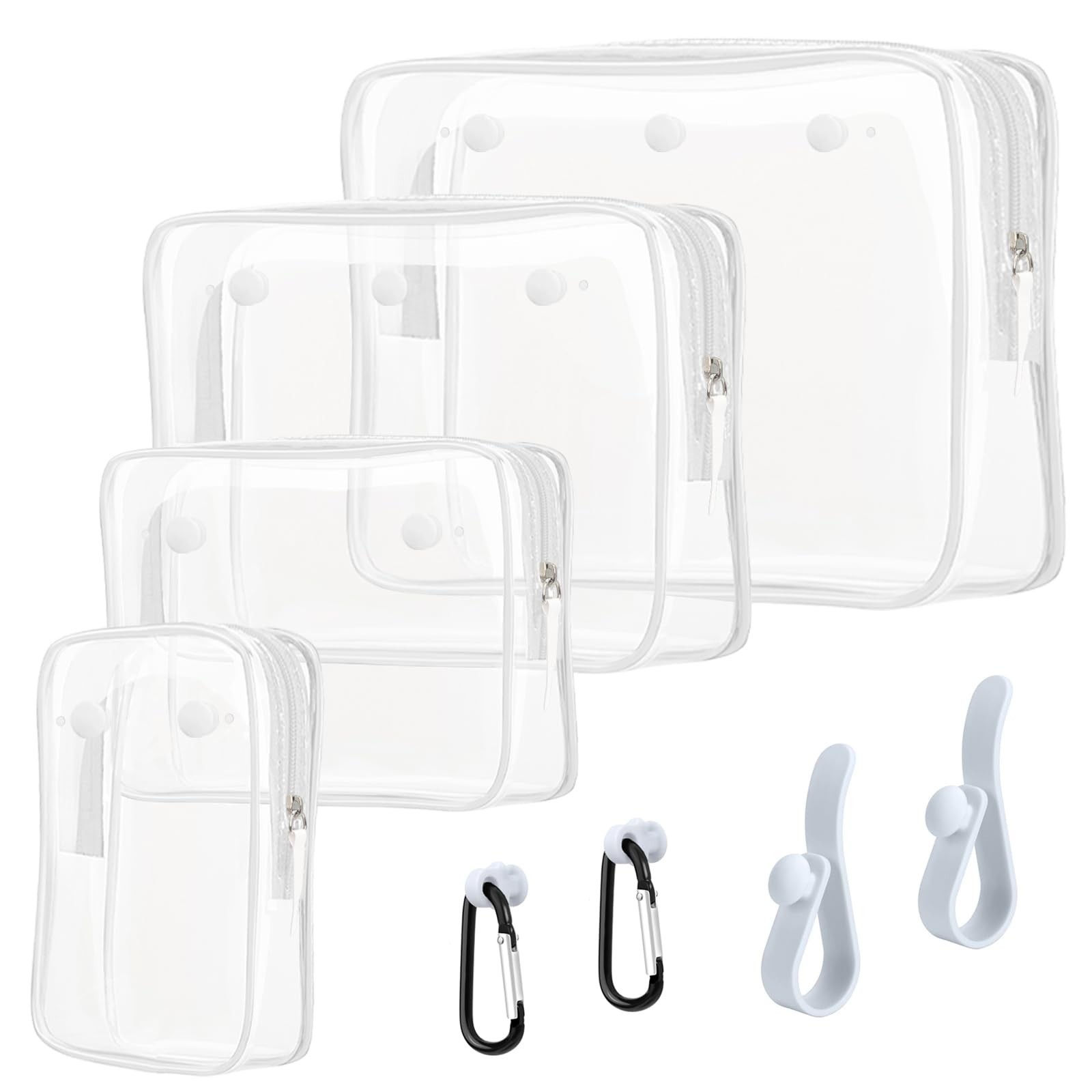 Clear Insert Bag Accessories for Beach Tote Bag, Clear Travel Storage Inner P...